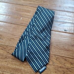 John W. Nordstrom silk blue power tie
